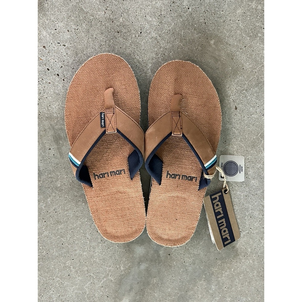 Hari Mari Men's Parks II Flip Flop Sandals Size 8 NWT